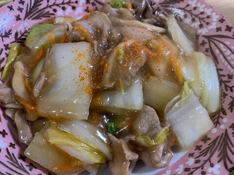 白菜と豚肉のトロトロ炒め煮